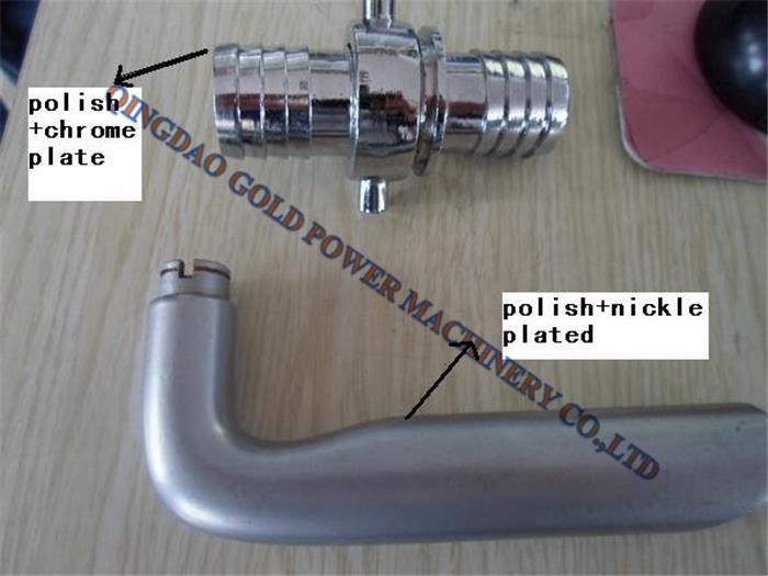 Aluminum Die Casting Gate Handle With Polished Surface ADC12 Half Handle