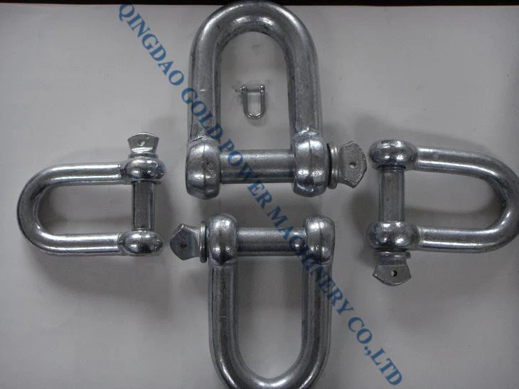 US Type Self Color And Galvanized Anchor Shackle U Bolt Shackle