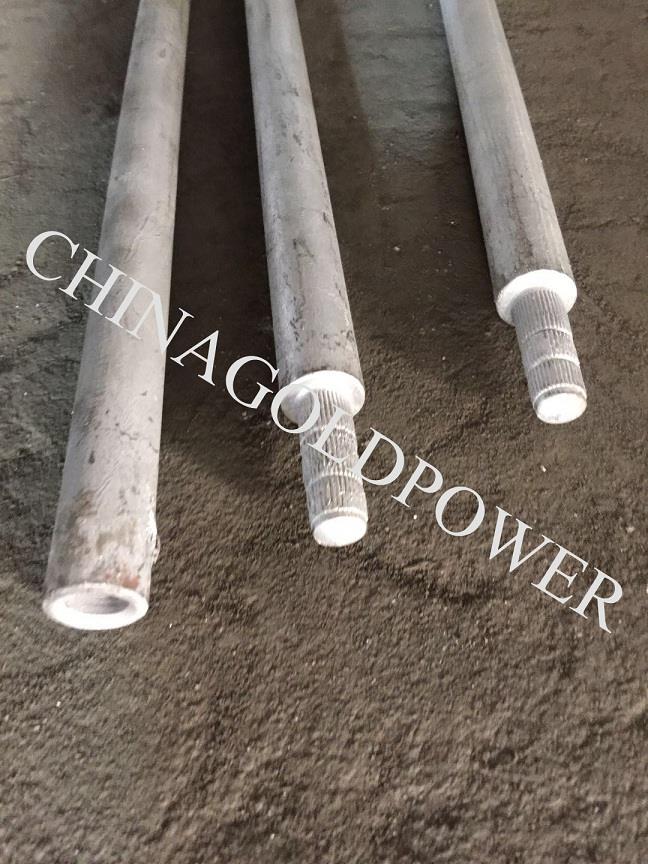 Galvanized ground rod